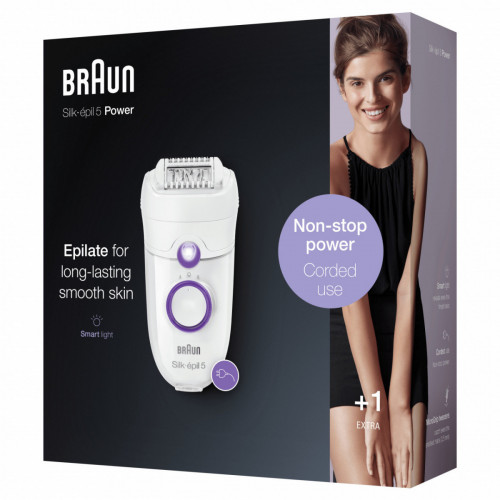 Braun Silk-épil 5 -505 Power Epilatore Donna...