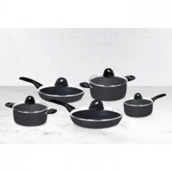 BIALETTI* SET RUSTICA 10PZ Y00AGD0320 PADELLA + CASSERUOLA + COPERCHIO Y00AGD0377