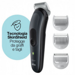 Braun BG3340 - Rifinitore Corpo, con Tecnologia SkinShield e 3 Accessori