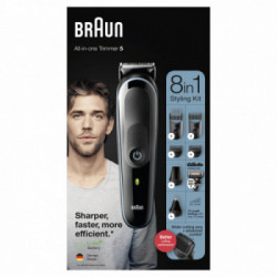 Braun All-in-one MGK5365 Nero, Blu