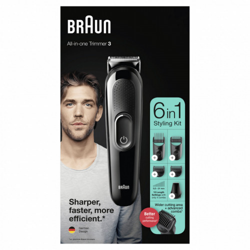 Braun Multigroomer MGK3335 Nero