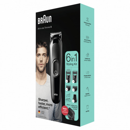 Braun Multigroomer MGK3335 Nero