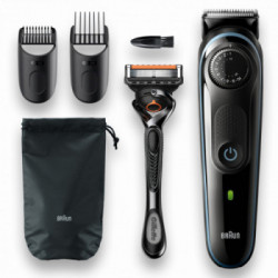 Braun BeardTrimmer 5 BT5341 Nero, Blu