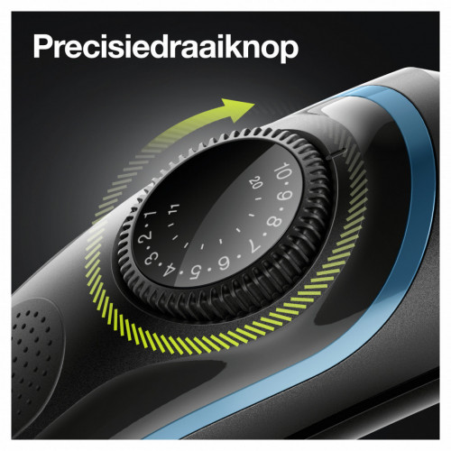 Braun BeardTrimmer 5 BT5341 Nero, Blu