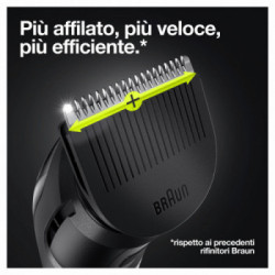 Braun All-in-one Rifinitore Tutto-In-Uno 5 MGK5345, Regolabarba Uomo 7-In-1, Tagliacapelli, Per Viso, Capelli