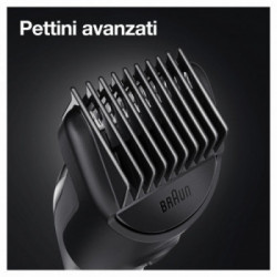 Braun All-in-one Rifinitore Tutto-In-Uno 5 MGK5345, Regolabarba Uomo 7-In-1, Tagliacapelli, Per Viso, Capelli