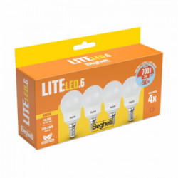 Beghelli LiteLED.6 Lampadina a risparmio energetico 7 W E14 F