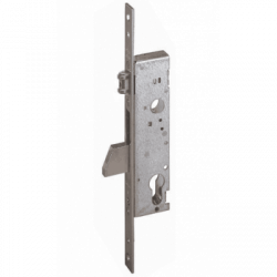 Cisa 46230-25 Serratura da Infilare a Catenaccio e Rullo Basculante per Montanti 25 mm