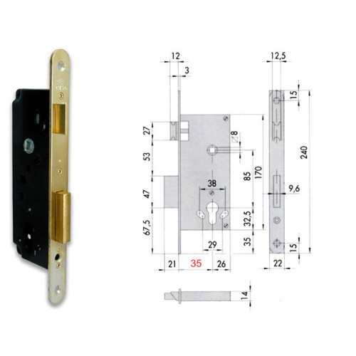 CISA 5C130-50-0 SERR INF CIL SAG BT F22