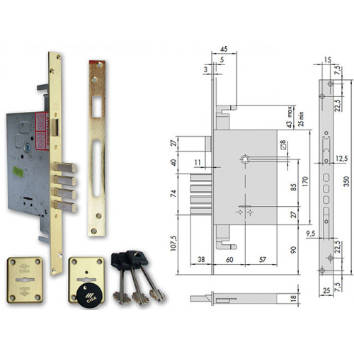 CISA 57265-60-0 SERR D/MAPPA INFIL