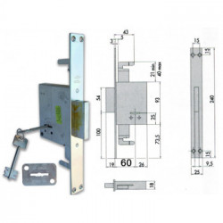 CISA 57226-60-0 SERR D/M INFIL TRIPL S/A