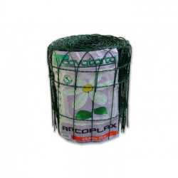 Rete intrecciata con bordatura ad archi nella parte superiore 25 x h. 0,65 mt - L. 80 mm Verde Alpi Arcoplax