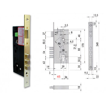 CISA 52521-60 SERRATURA...