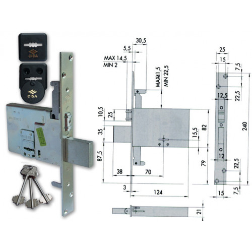 CISA 57325-73-0 SERR D/M INFIL TRIPL S/A