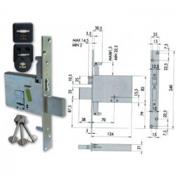 CISA 57325-73-0 SERR D/M INFIL TRIPL S/A