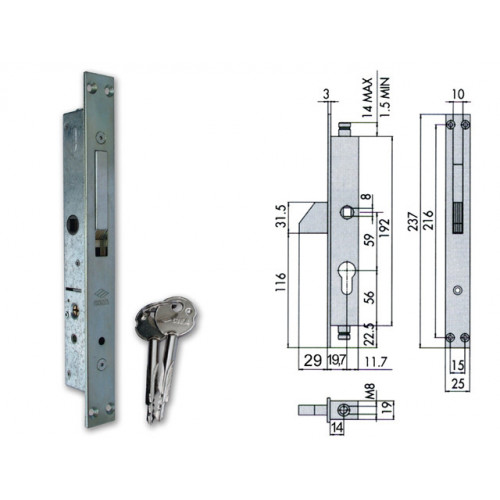 CISA 46307-19-0 SERR INFILARE A SPILLO