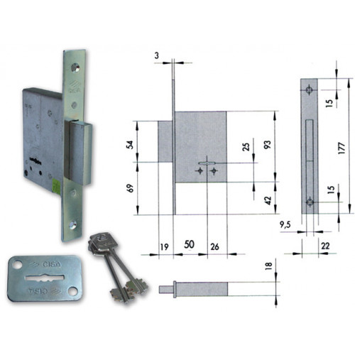 CISA 57223-50-0 SERR D/MAPPA INFIL