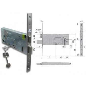 CISA 57352-100 SERRATURA...