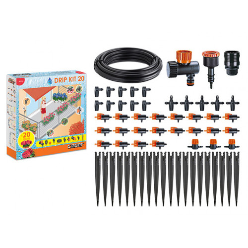 Kit Drip 20 impianto irrigazione a goccia per...