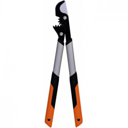 Fiskars 1020187 Troncarami Con Lame Bypass Per Legno Verde, Powergear X, Acciaio Antiaderente, Ø Di Taglio: 5 Cm, 64 Cm, M,