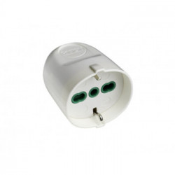 FME.PRESA SCHUKO NERO  2P+T 16A 81051