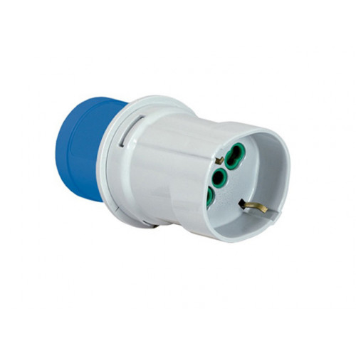FME.ADATTATORE CEE BLU SCHUKO 16A 73100