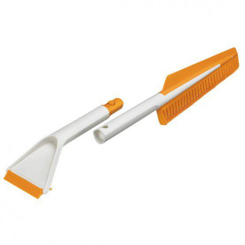 Fiskars 1019352 SnowXpert - Spazzola e Raschietto 