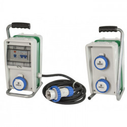 FME QUADRO 2P+T 16A CEE C/SUPPORTO 74305