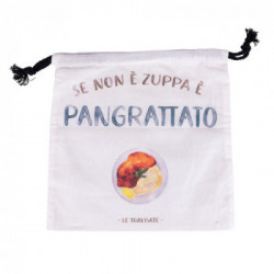 Villa D'Este Home Tivoli 'Le Travisate', Sacchetto pangrattato in cotone