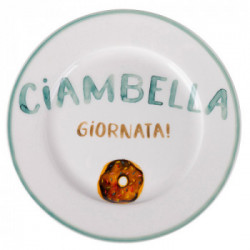 Villa D'Este Home Tivoli 'Le Travisate', Set 4 Piatti dessert in new bone china