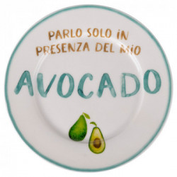 Villa D'Este Home Tivoli 'Le Travisate', Set 6 Piatti frutta in new bone china