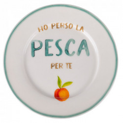 Villa D'Este Home Tivoli 'Le Travisate', Set 6 Piatti frutta in new bone china