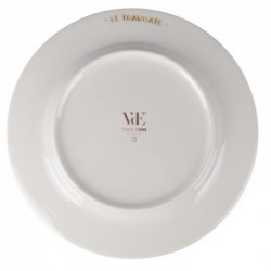 Villa D'Este Home Tivoli 'Le Travisate', Set 6 Piatti frutta in new bone china