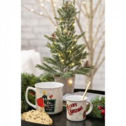 Villa D'Este Home Tivoli 'Miss Audrey Xmas', Mug 350 ml in new bone china