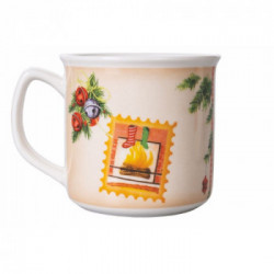 Villa D'Este Home Tivoli 'Miss Cherie Xmas', Mug 350 ml in new bone china