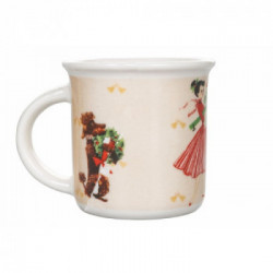 Villa D'Este Home Tivoli 'Miss Xmas', Set 4 Tazzine caffè 90 ml