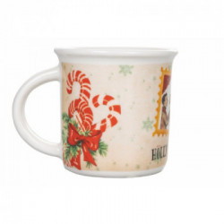 Villa D'Este Home Tivoli 'Miss Xmas', Set 4 Tazzine caffè 90 ml