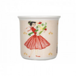 Villa D'Este Home Tivoli 'Miss Daisy Xmas', Tazzina caffè 90 ml in new bone china