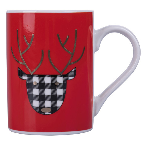 Villa D'Este Home Tivoli 'Tartan', Set 2 Tazze...