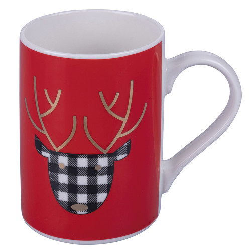 Villa D'Este Home Tivoli 'Tartan', Set 2 Tazze...