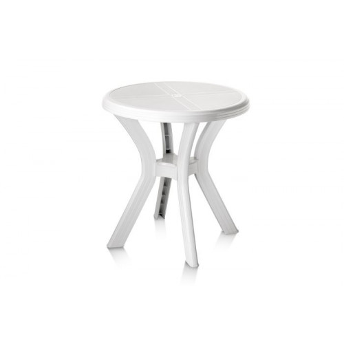 TAVOLO TONDO 70 GIOTTO BCO