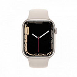 Apple Watch Series 7 GPS, 45mm Cassa in Alluminio Galassia con Cinturino Sport Galassia