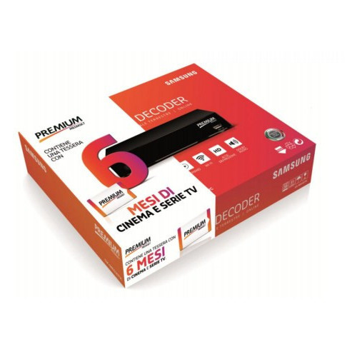 MEDIASET PREMIUM SMARTDECODER set-top box TV...