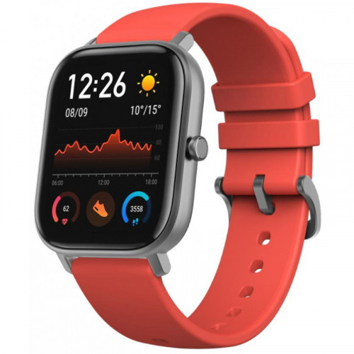 Amazfit GTS AMOLED 4,19 cm (1.65") Rosso GPS...
