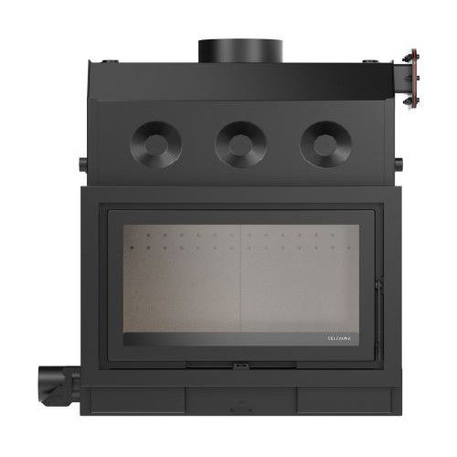 Solzaima Ecofogo Eco Black - Termocamino a...
