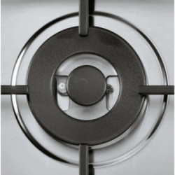 Whirlpool TGML 761 IX - Piano Cottura a Gas, 5 Fuochi, Acciaio Inox, 75 cm