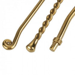 Villa D'Este Home Tivoli 'Materia Gold', Set 3 coltelli formaggio 