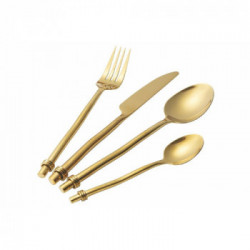 Villa D'Este Home Tivoli 'Materia Gold', Set 24 posate 