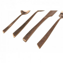 Villa D'Este Home Tivoli 'Cut', Set 24 posate copper opaco