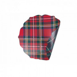 Villa D'Este Home Tivoli ' Xmas Tartan', Set 6 Tovagliette double face